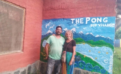 Rocio Perez at our Eco Village